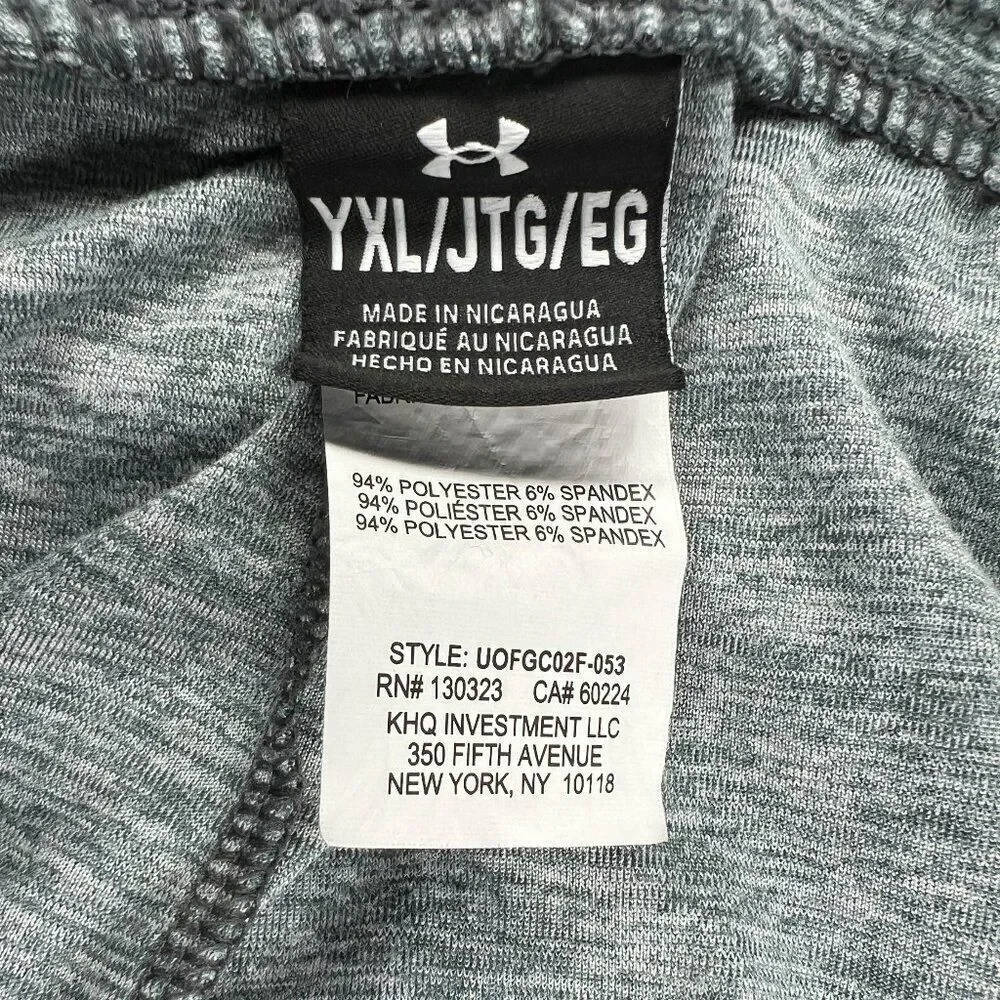 Under Armour Boy's Size XL Grey‎ Joggers